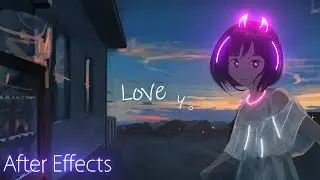 Pop up text effect | After Effects AMV Tutorial
