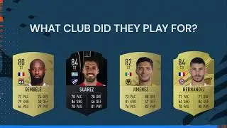 WHAT CLUB DID THEY PLAY FOR? | #3