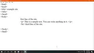 Paragraph formatting tags in HTML