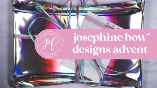 Josephine Bow Designs Advent Unboxing! | Planner Sticker Advent Calendar 2021