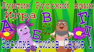 Лунтик  Русский язык  Засолка грибов.  Серия 1