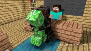 Школа Монстров Minecraft анимация   Урок Танцев