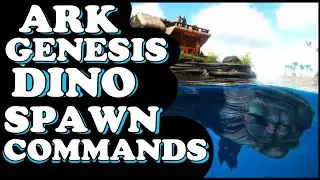 ARK GENESIS SPAWN NEW DINOS & BOSS ADMIN COMMANDS