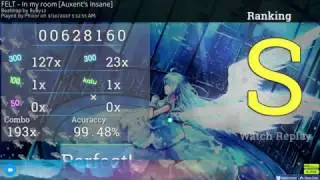 osu! FELT - In my room [Auxent's Insane] FC