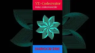 Python Turtle Graphics-12 🔥|Cool Shape Drawing | Python Turtle Video