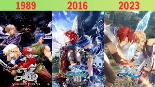 Evolution of Ys Games (1987–2023)