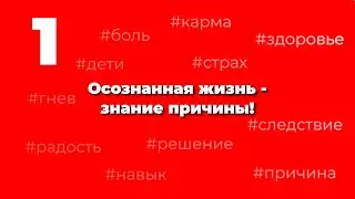 Осознанная жизнь - знание причины!