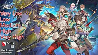 Testing Honkai: Star Rail v1.2 on Snapdragon 720G - Full Test