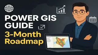 Learn GIS Step-by-Step in 90 Days – Power GIS Program (QGIS, Python, Projects)
