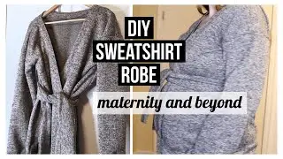 HOW TO MAKE A ROBE- easy diy sewing tutorial