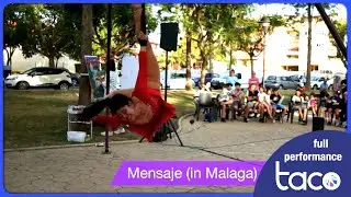 Mensaje (Aerial) performed in Malaga, Spain in June 2024