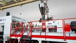 PET 85/40 Parallel twin screws extrusion line  #EXTRUDER
