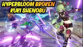 Hyperbloom Insane Kuki Shenobu || Genshin Impact