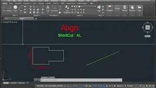 Align Command In AutoCAD In Hindi