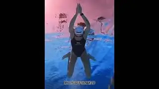Breaststroke start up motion after into water,蛙泳破水后动作