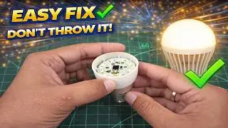 How to repair led bulb in 2 Minutes