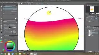Manga Studio 5 / Clip Studio Paint: Contour Line Paint Tool
