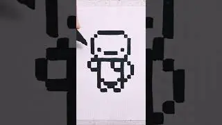 Hand Drawn Pixel Art - Drawing a TURTLE! 