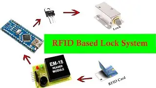 RFID Based Lock System with Arduino || TechShow#automobile #electronics #arduinoproject