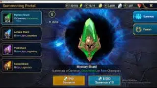 Raid: Shadow legends Shard Opening