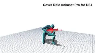 Cover Rifle Animset Pro for UE4