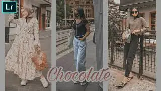 Tutorial Edit Foto Chocolate tone | Lightroom Preset | Tutorial Lightroom Mobile