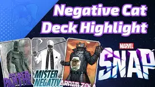 Mister Negative Black Panther Zola | Marvel SNAP Deck Highlight