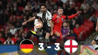 Jerman vs Inggris 3 - 3 National League 2022