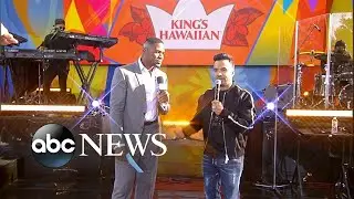 Catching up with Luis Fonsi live on 'GMA'