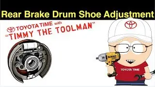 How to Adjust Rear Drum Brake Shoes to Remove Drums