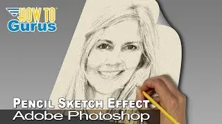 How You Can Make a Pencil Sketch Effect from  a Portrait Photo in Photoshop