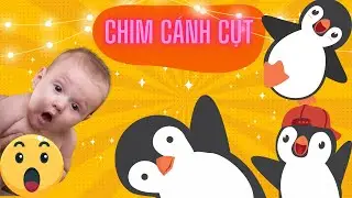 CÙNG BÉ TÌM HIỂU NHỮNG ĐIỀU THÚ VỊ VỀ CHIM CÁNH CỤT, GIÚP BÉ HỌC GIỎI VÀ THÔNG MINH - A BỜ CỜ TV 123