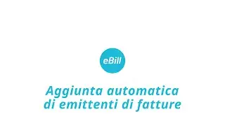 Aggiunta automatica di emittenti di fatture