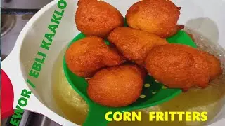 GHANAIAN  EBLIWOR  KAAKLO //JOLLY KAAKLO// SPICED  CORN FRITTERS //CORNMEAL SNACKS //BEIGNET MAIS