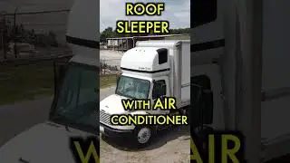 Roof sleeper with Air conditioner. AC