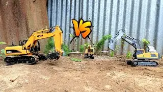 Fight the power of Huina excavators VS Yigong excavators