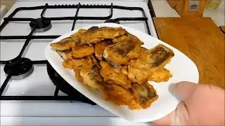 ЖАРЮ РЫБУ только так и ни как иначе. КАРП  жареный. Супер рецепт!
