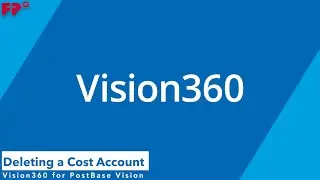 Deleting a Cost Account