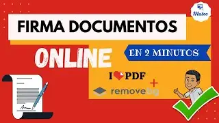 Firma tus documentos ONLINE en 2 MINUTOS | Gratis