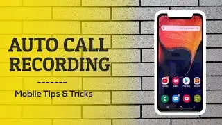 How to Record Call in Samsung Mobile Without any application? #AutoCallRecording