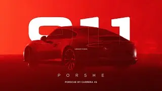 Porsche 911 Carrera 4S / C4D animation