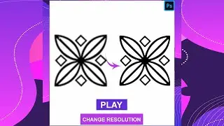 Low Resolution logo to High Resolution in Photoshop