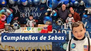 Primer cumpleaños del peque Con los abuelos venezolanos en España.