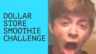 DOLLAR TREE SMOOTHIE CHALLENGE (With My Friend, Max)