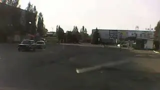 Вот так, ездят в Снежном