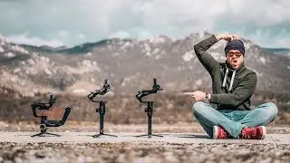 ZHIYUN CRANE 3 vs DJI RONIN S vs MOZA AIR 2  | THE ULTIMATE BATTLE