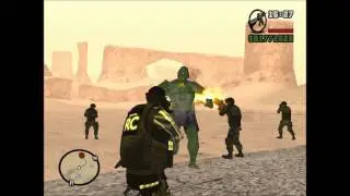 Cleo Mod Hulk Attack [Gta San Andreas]