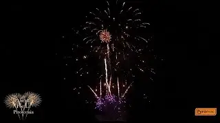 Fuegos Artificiales, Rivas VaciaMadrid 2024, Pirotecnia Hermanos Caballer