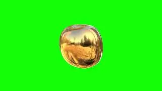 Free 3D Metalic Apples Spinning