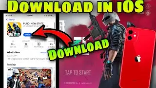 Download PUBG NEW STATE in iOS iPhone iPad Rollout start control SENSTIVITY setting